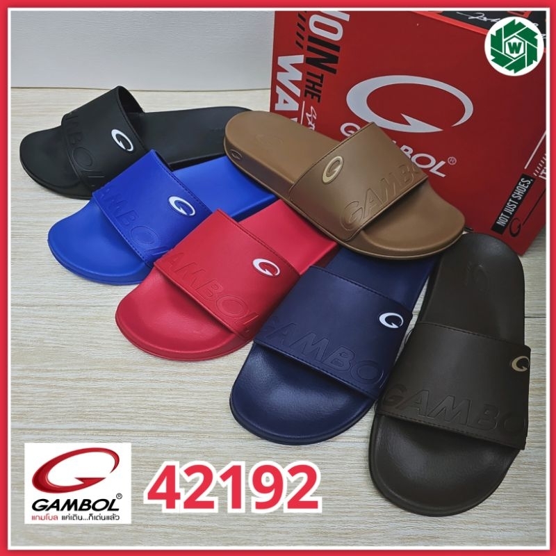 Gambol 42192 รองเท้าแตะสวม แกมโบล GM42192 ไซส์ 36-44 ของแท้ 100% ใหม่ล่าสุด
