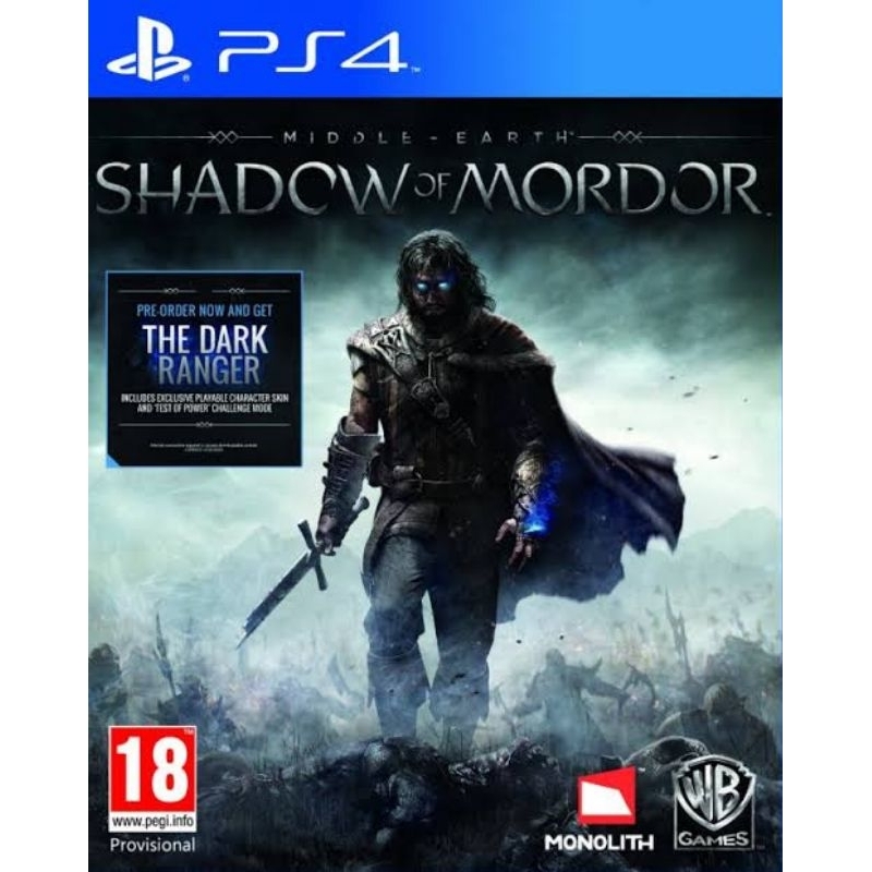 shadow of mordor limited middle earth Ps4 [มือสอง] พร้อมส่ง