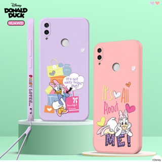 เคสเดซี่ดั๊ก หวานใจของโดนัลด์ดั๊ก รุ่น Huawei(หัวเว่ย) Mate /Nova /P /Y เคสมือถือ Donald Duck เคสน้องเป็ด ลิขสิทธิ์แท้