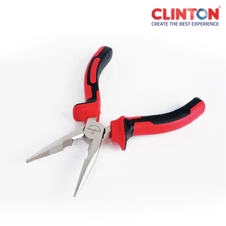 คีมปากแหลม ขนาด 6 ,8 นิ้ว CLINTON รุ่น FER-LNP6 / FER-LNP8