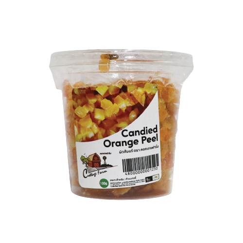 ผิวส้มแท้ เปลือกส้ม Cottage Farm 100g. หยกออนไลน์