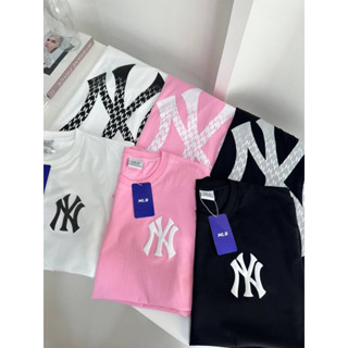 พร้อมส่ง🧸เสื้อยืดโอเวอร์ไซส์ MLB V.10