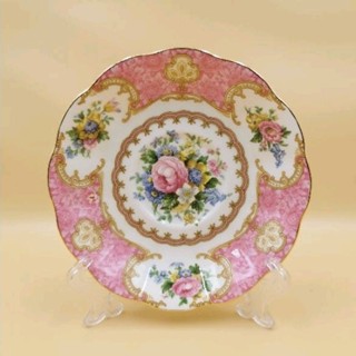 จานรอง​ Royal Albert ใหม่สวย