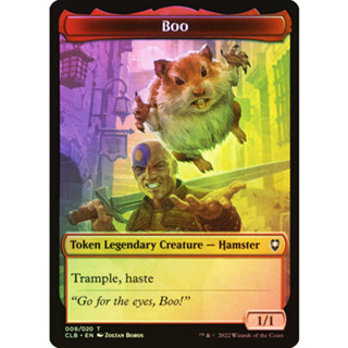 [MTG] Boo Token [AFR] [RED] [COMMON] [FOIL] [ENG] (การ์ดเมจิค / Magic the Gathering)