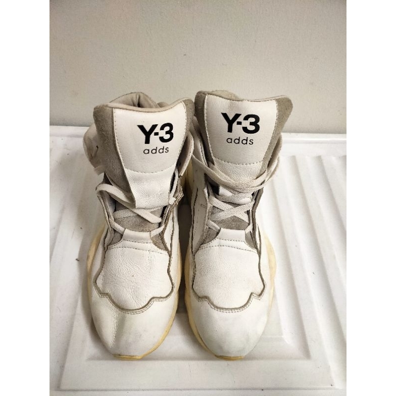 รองเท้ามือสองสภาพดีAdidas Y3 Yohji Yamamoto White ไซส์ 41.5 (26.0)