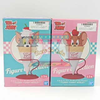 Tom and Jerry Figure Collection Yummy Yummy world  ชุดคู่ งานแท้นำเข้าจากญี่ปุ่น