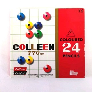 Colleen Coloured 24 Pencils/ดินสอสีคอลีน/สินค้ามือสอง