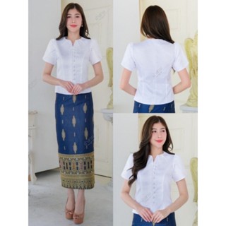 เสื้อไหมลาว​ ไซส์​32-42 (สอบถาม​เช็ค​ไซส์​ก่อน​นะคะ)