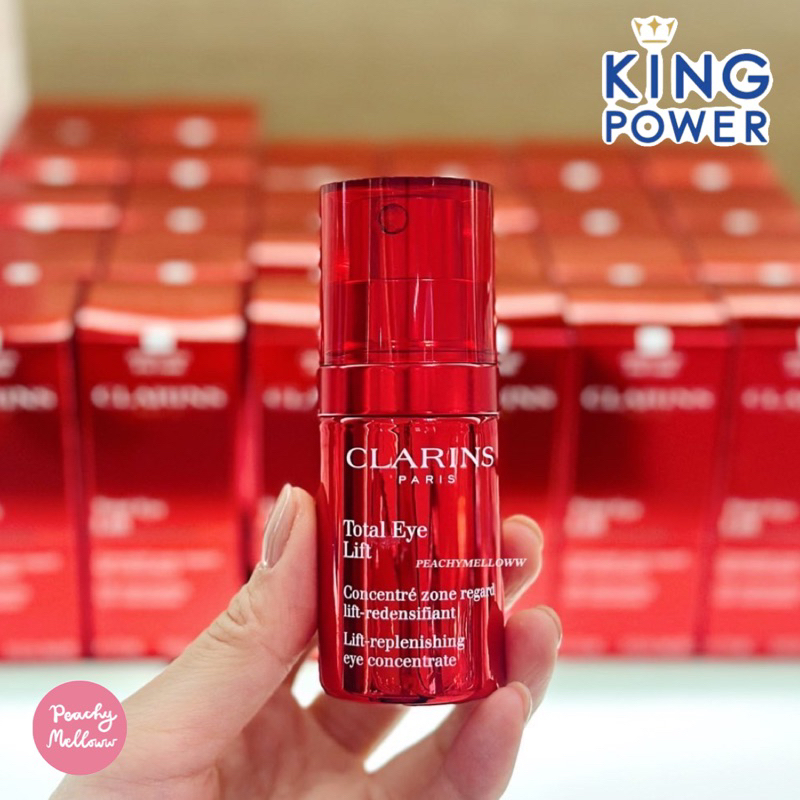 🔴 Clarins Total Eye Lift สูตรใหม่ 15ml ป้ายคิงพาวเวอร์