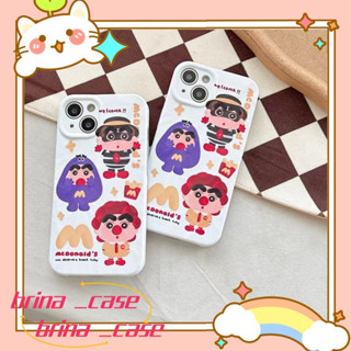 ❤️ส่งของขวัญ❤️ เคสไอโฟน 11 12 13 14 Pro Max เครยอนชินจัง ความนิยม การ์ตูน แฟชั่น ฤดูร้อน Case for iPhone ป้องกันการตก