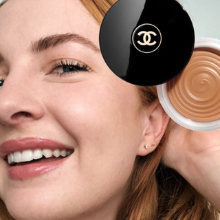 แบ่งขายบรอนเซอร์ใหม่ล่าสุด CHANEL LES BEIGES BRONZING CREAM #390 SOLEIL TAN BRONZE