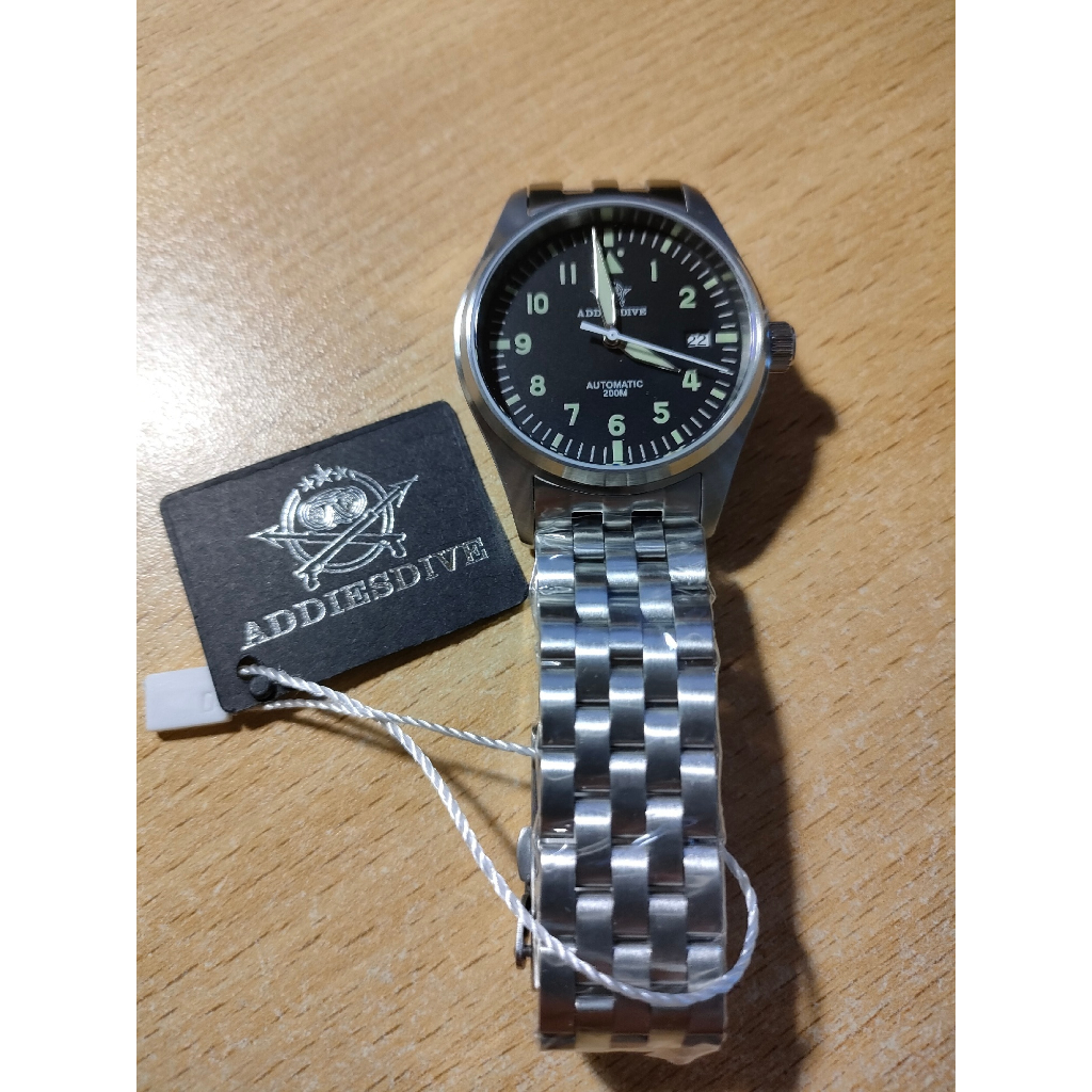 [Pre-order][ออโต้] Addiesdive MY-H2 Pilot watch 39MM C3 AR Sapphire NH35A 200M