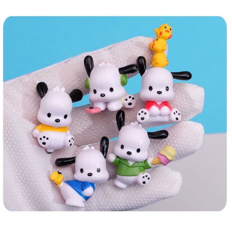 ตุ๊กตาตกแต่งพร้อมส่ง Pochacco แต่งdiy ติดกับอะไรก็สวย มีพร้อมส่งครบทุกแบบจ้าาา สั่งกันได้เลย