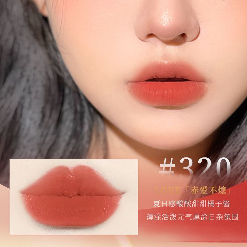 5913 (ใหม่/แท้)  NOVO ลิปจุ่ม ลิปเนื้อกำมะหยี่ ลิปเวลเวท ครีมมี่ เนื้อนุ่มละมุนปาก สีชัด ติดทน  Lip Glaze - รูปที่ 4