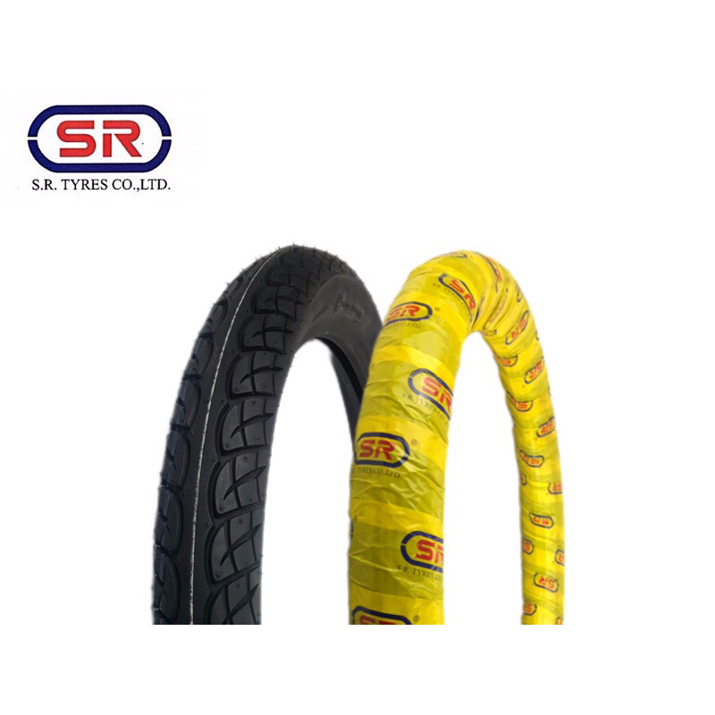 ยางนอก SR 70/90-17 ยางนอกลาย w110i