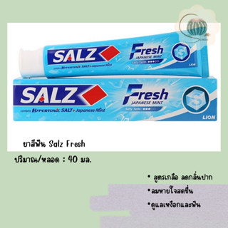 Salz ยาสีฟันซอลส์ เฟรชแจเปนนิสมินต์ 40 กรัม