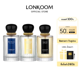 LONKOOM น้ำหอม ของแท้ 100% Collector Perfume 100ML (EDP) น้ำหอมนิช น้ำหอมพกพา น้ำหอมสำหรับผู้ชาย น้ำหอมผู้หญิง น้ำหอมแท้