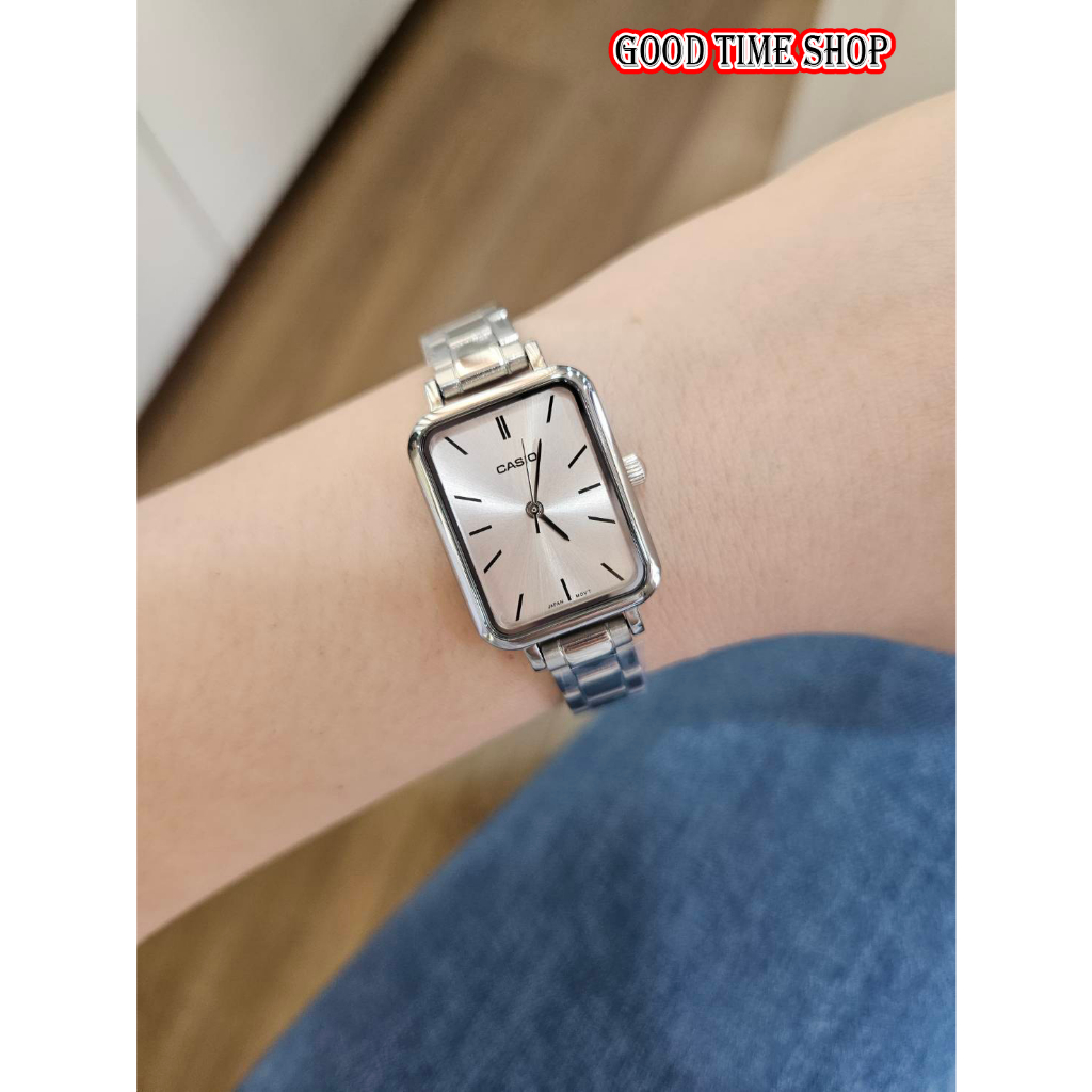 Casio แท้ นาฬิกาข้อมือผู้หญิง รุ่น LTP-V009D-1EUDF,-2EUDF,-V009G-7EUDF (สินค้าใหม่ ของแท้ มีใบรับประกัน)