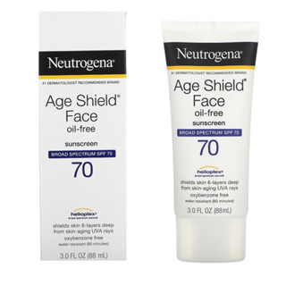 ครีมกันแดดสำหรับใบหน้า Neutrogena Age Shield Anti-Oxidant Face Lotion Sunscreen with Broad Spectrum SPF 70 Sunscreen