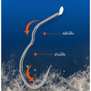 ตะขอ automatic 12ชิ้น(ตะขอพลิกอัตโนมัติ) ตะขอXiao Xianlang สินค้าส่งจากไทย