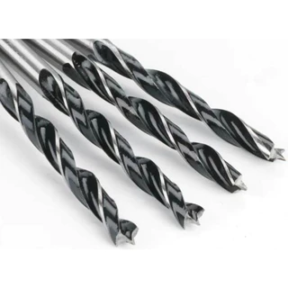 ดอกสว่านหัวเกสร ดอกเจาะไม้ แบบสวมเร็ว แกน 6 เหลี่ยม ขนาด 4-10mm 5 ชิ้น