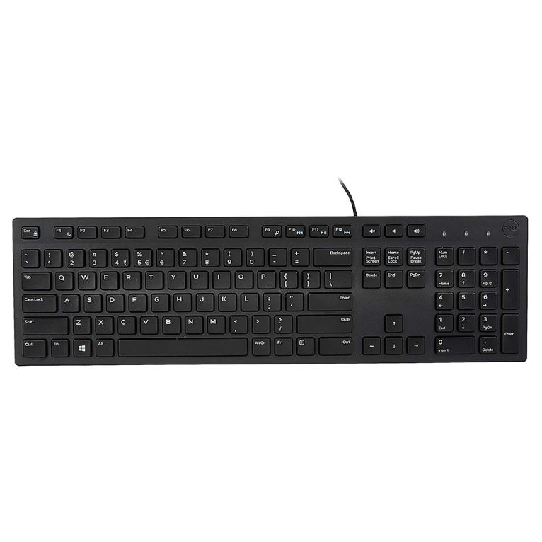 USB KEYBOARD DELL KB216 BLACK Chiclet