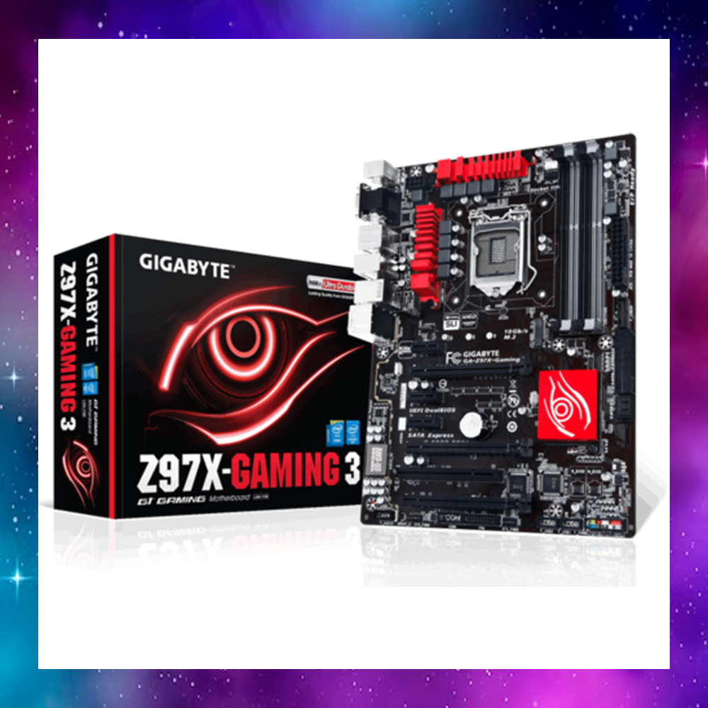 MAINBOARD (เมนบอร์ด) 1150 GIGABYTE Z97X GAMING3 GEN4 ใช้งานปกติ
