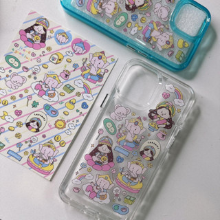 เคสเรซิ่น ติดสติ๊กเกอร์ ลายมงคล