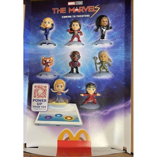 THE MARVELS HAPPY MEAL TOYS BY MCDONALD