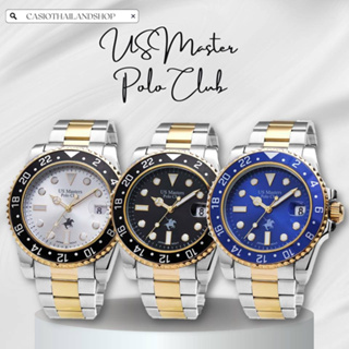 🎁US Master Polo Club USM-230209-SGD ของแท้ 100% พร้อมส่ง ประกัน 1 ปี