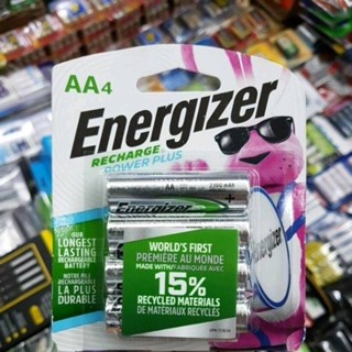 (แพคเกจUSA) ถ่านชาร์จ Energizer 2300mAh AA 4ก้อน Ni-MH ของใหม่ ของแท้