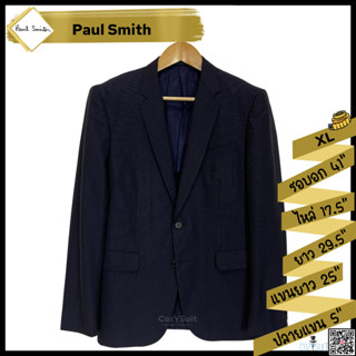 สูท Paul Smith สีดำลายทางไซส์ XL