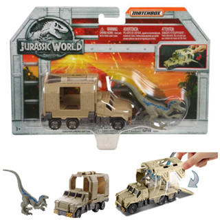 Matchbox Jurassic World Dino Transporters Armored Raptor Hauler