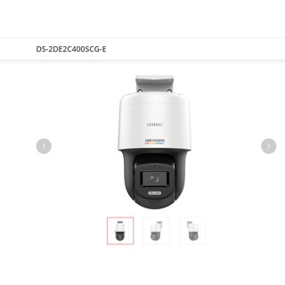 กล้องวงจรปิด IP Hikvision DS-2DE2C400SCG-E / DS-2DE2C400SCG-E (กล้อง IP POE 4MP/2MP หมุนได้ โต้ตอบได้ สี 24 ชม)