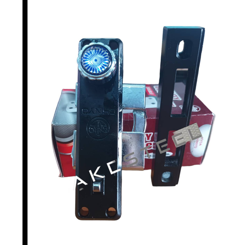 กุญแจประตูบานเลื่อนชินโย QUALITY DOOR LOCK  ล็อคข้าง (SL) Double มีกุญแจ