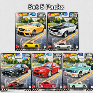 Hotwheels Premium | Boulevard 76-80 (Set 5) สเกล 1:64