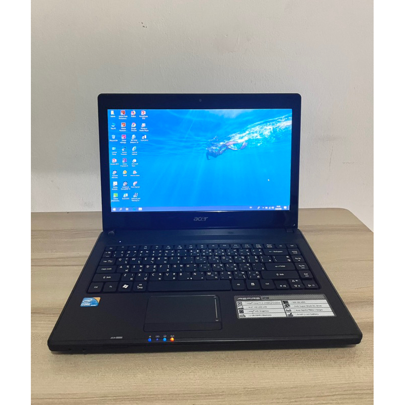 Acer 4738 Core i3 M370 แบตเก็บไฟ