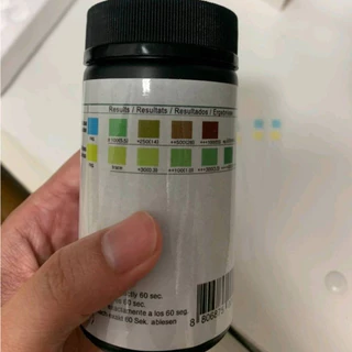 URINE STRIP 2GP ที่ตรวจ ชุดตรวจCYBOWแผ่นตรวจเบา.หวาน ตรวจโปรตีนในปัสสาวะ​ แถบตรวจน้ำตาล