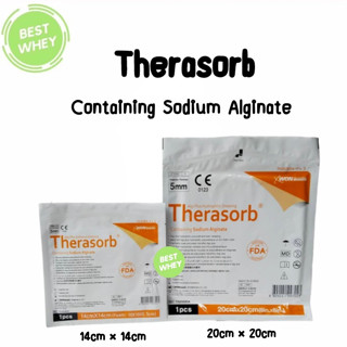 Therasorb Algi Plus Adhesive 1 แผ่น (โฟมปิดแผล)/แผ่นปิดแผลกดทับ