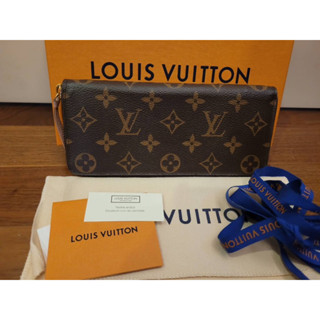 กระเป๋าสตางค์ Louis Vuitton รุ่น Clemence สีชมพู ปี 20 ของแท้จาก shop louis vuitton