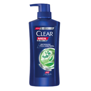 Clear เคลียร์ เมน แอนตี้แดนดรัฟ แชมพู รีเฟรชชิ่ง อิช คอนโทรล 390 มล. (8851932453738)