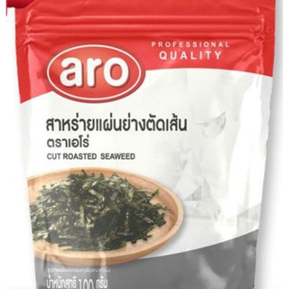 เอโร่ สาหร่ายแผ่นย่างตัดเส้น ขนาด 100 กรัม