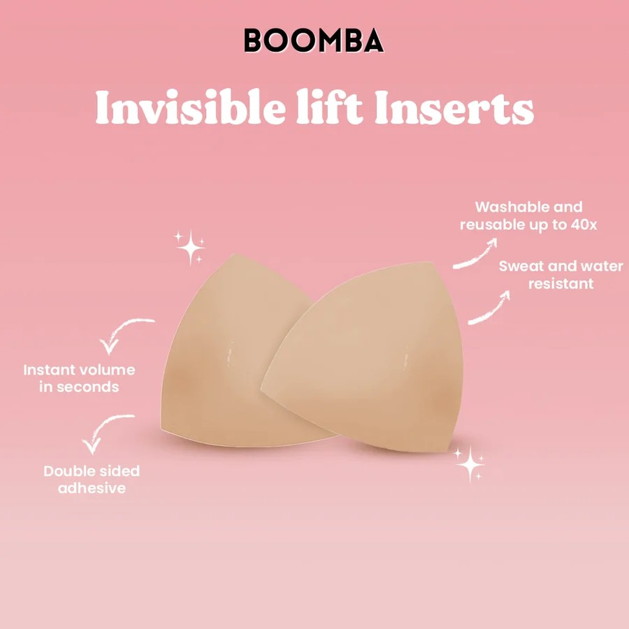 [BOOMBA Official Store]  บรา Inserts กาวสองด้านรุ่น Invisible Lift Inserts