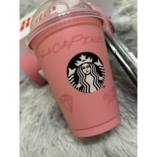 BLACKPINK​ STARBUCKS REUSABLE CUP  💗🖤LIMITED EDITION💗🖤