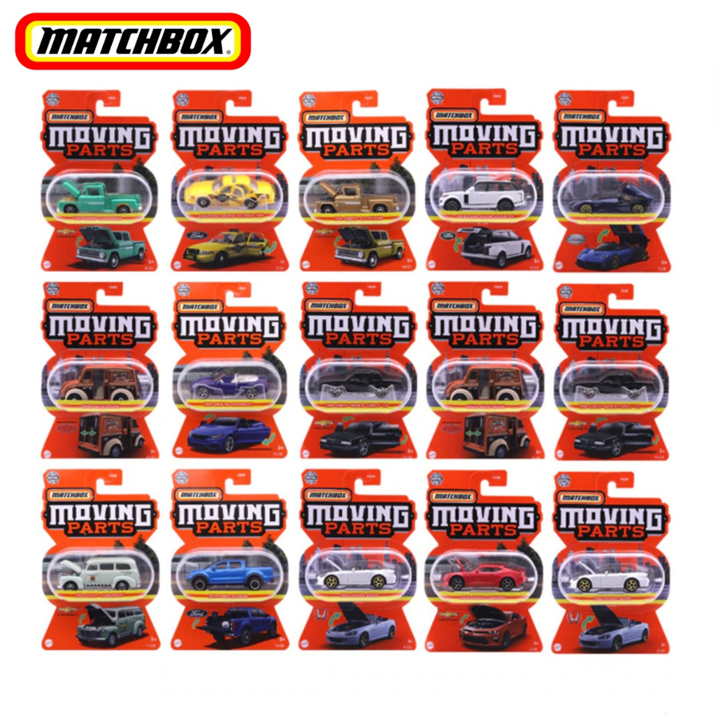 โมเดลรถเหล็ก MATCHBOX MOVING PARTS ลิขสิทธิ์แท้100%  รถของเล่น ของสะสม # 30782 #