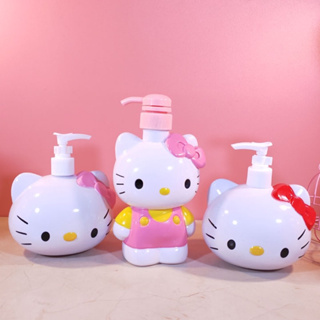 ร้านไทย🇹🇭พร้อมส่ง ขวดสเปรย์น้ำหอม แบบพลาสติก ลาย Hello Kitty ขวดปั๊ม ขวดเปล่า ขวดโลชั่น และอื่นๆ