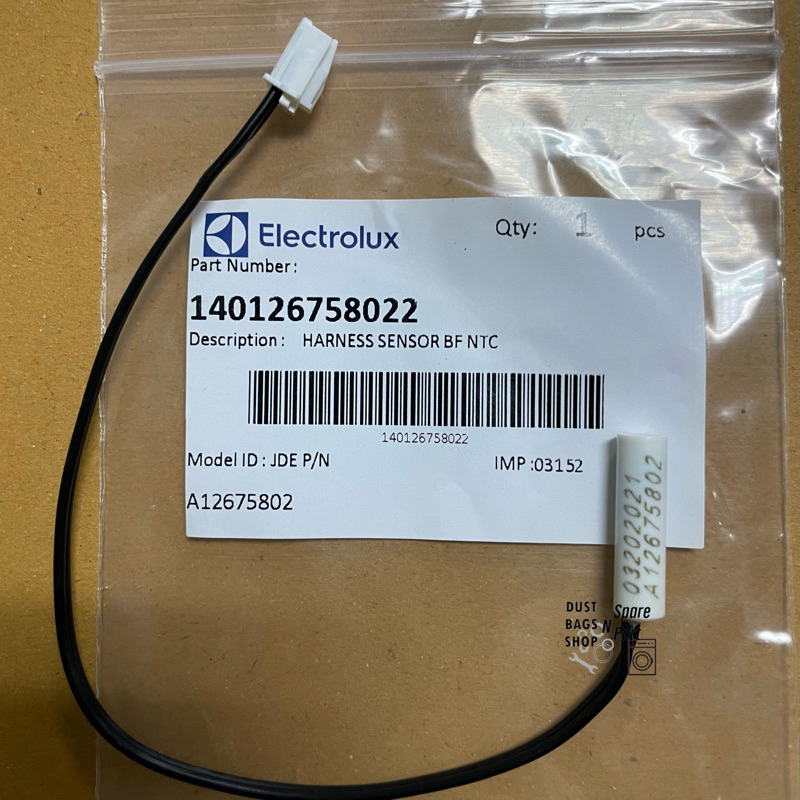 เซ็นเซอร์ตู้เย็น Electrolux เซ็นเซอร์ละลายน้ำแข็ง A12675802/A05206002 รุ่นETB3200PE , ETB2100MG , ET