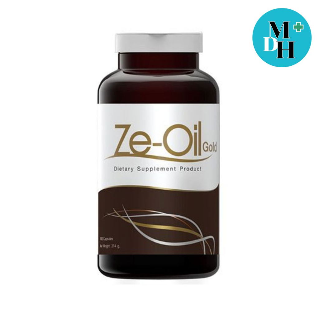 Ze-Oil Gold ซีออยล์ น้ำมันสกัดเย็น 4 ชนิด 300 แคปซูล 14000