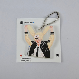 Keychain เอ็นซีที อซท Yellow_3to3 HNY by mommyjiminn