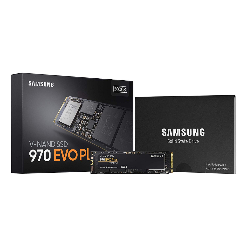SSD 500GB SAMSUNG 970 EVO PLUS PCIe/NVMe M.2 2280 (MZ-V7S500BW)
